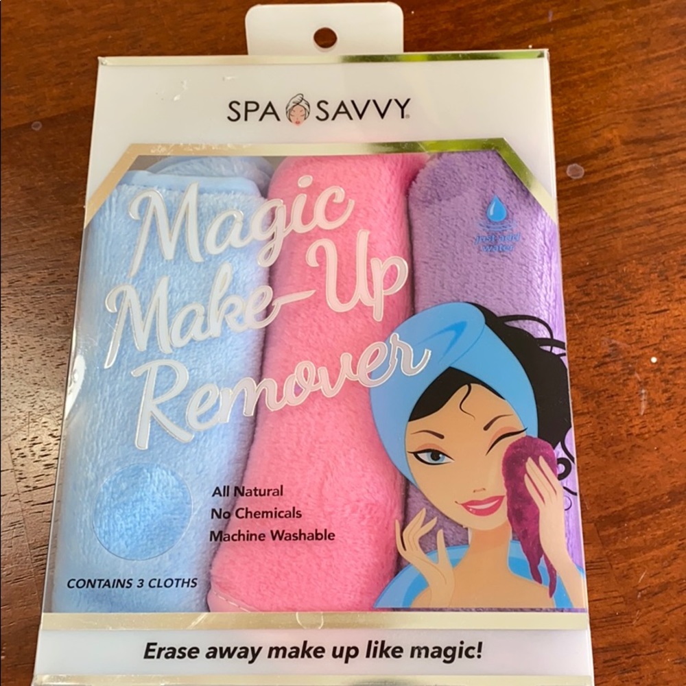 Makeup removing towels, new in packaging